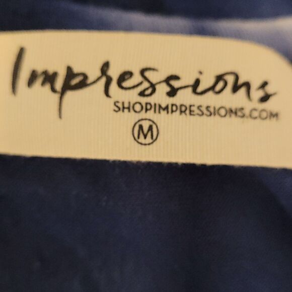 Impressions beachy keen striped tye dyed t-shirt maxi dress - Picture 6 of 7